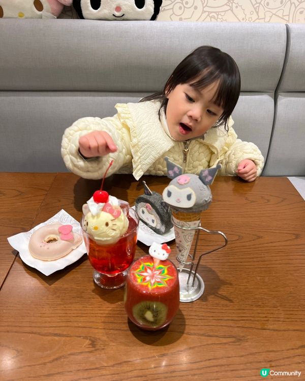 😍池袋Sanrio Cafe 好好好靚呀😍