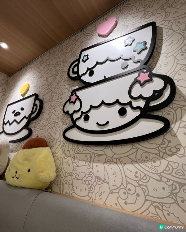 😍池袋Sanrio Cafe 好好好靚呀😍