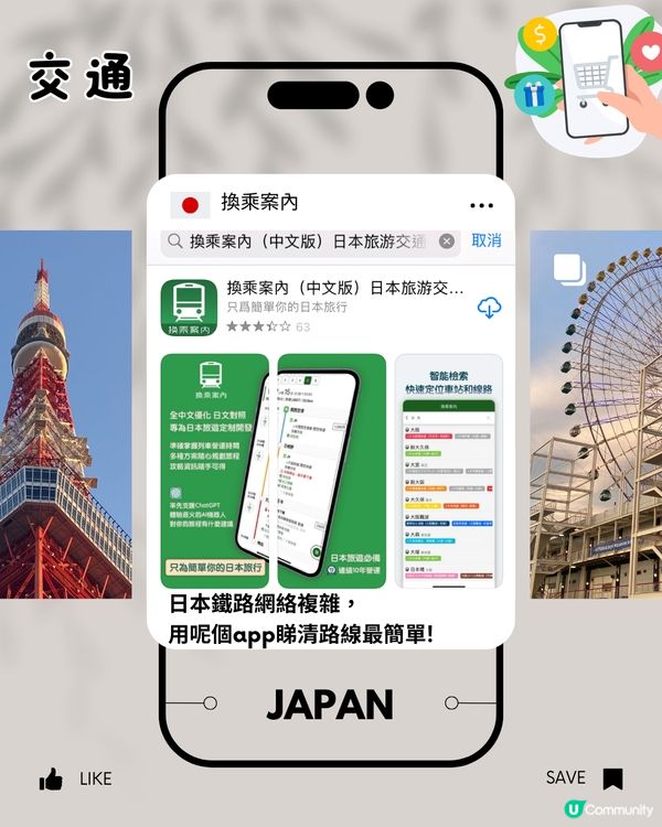 日本旅遊必備app15個推薦‼️超實用🔎食買玩交通都有！