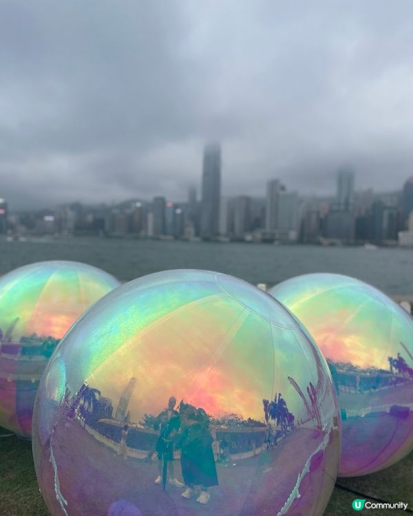 西九巨型泡泡限定打卡位