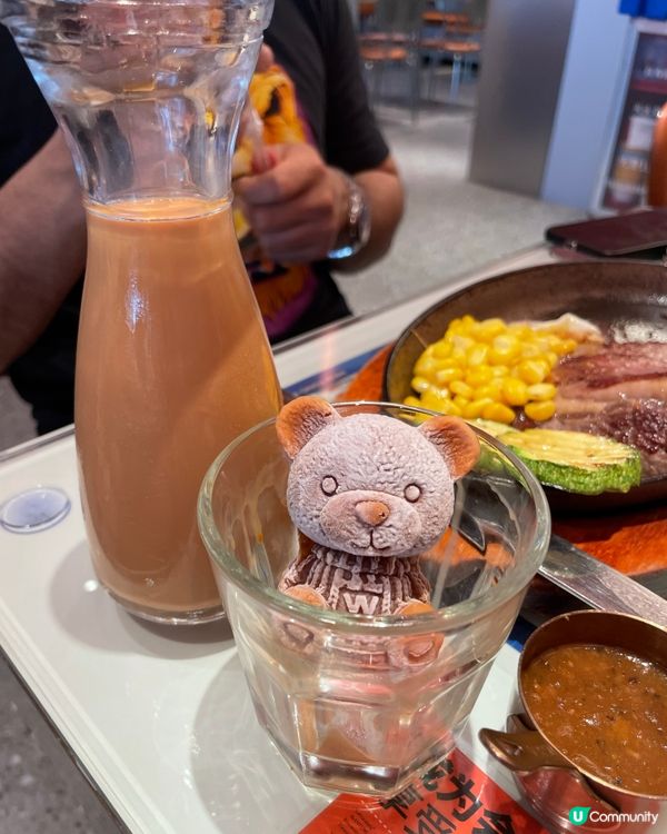 珠海文通冰室打卡小熊