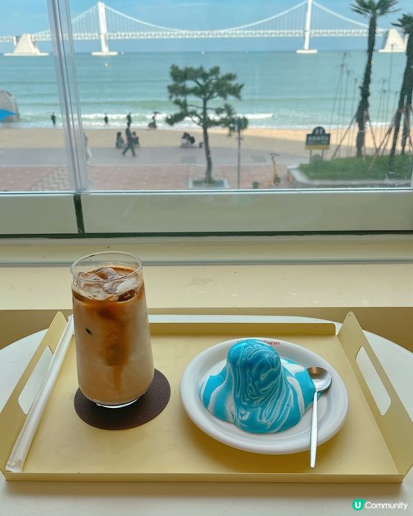 釜山🩵廣安里必去打卡cafe🧀