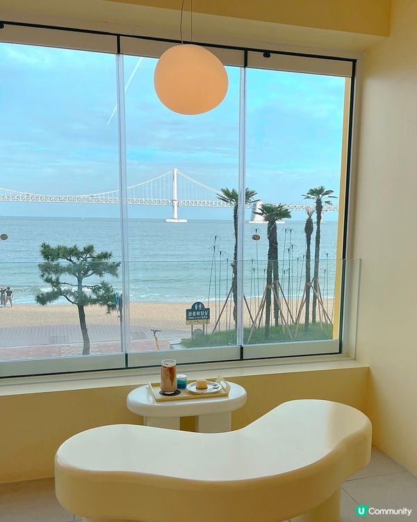 釜山🩵廣安里必去打卡cafe🧀