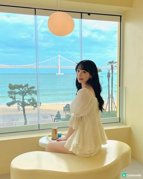 釜山🩵廣安里必去打卡cafe🧀