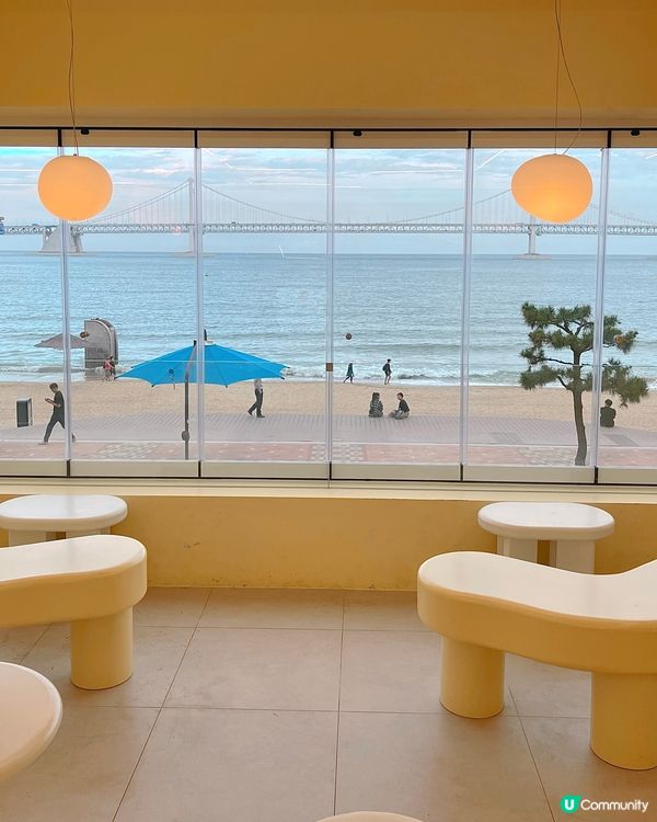 釜山🩵廣安里必去打卡cafe🧀