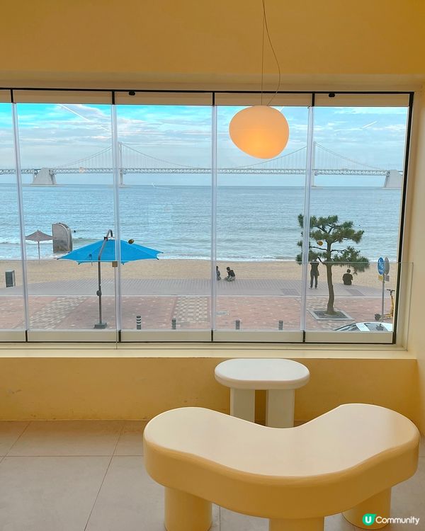 釜山🩵廣安里必去打卡cafe🧀