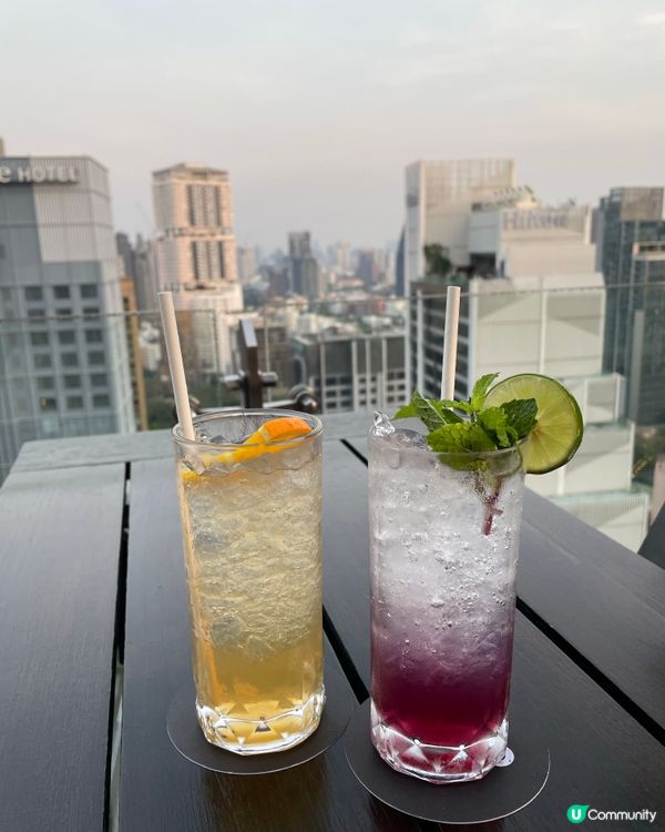 曼谷sky bar·HK$256享受夕陽、4道菜、無限飲品