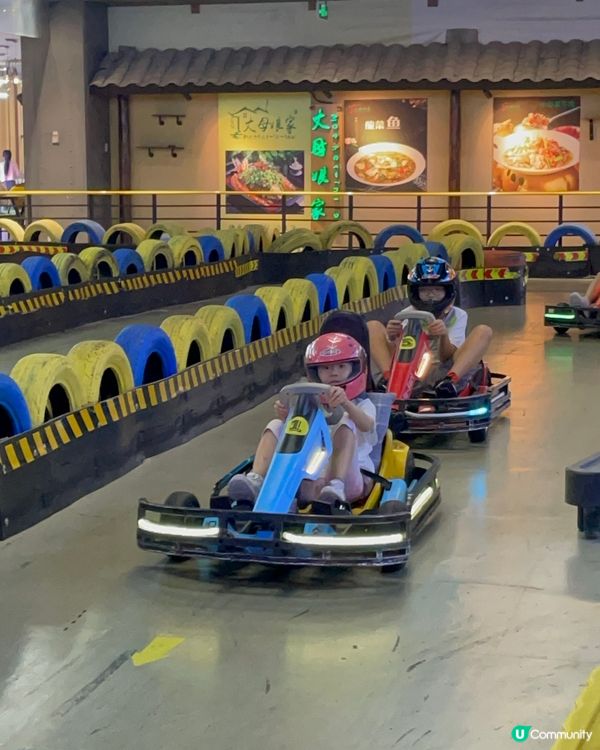 親子室內卡丁車場好玩體驗