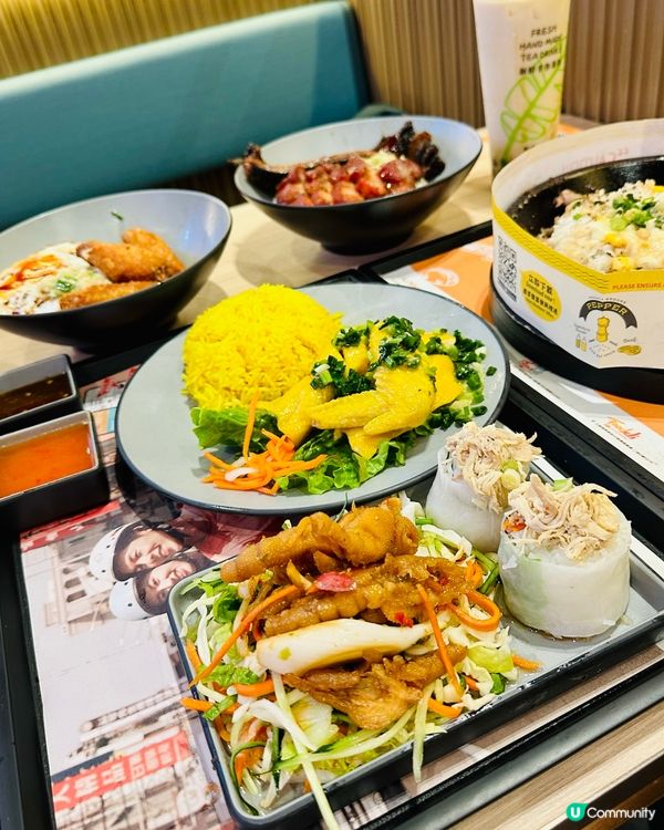 許光漢 😻 啟德新商場AIRSIDE的美食廣場 #FOODM...