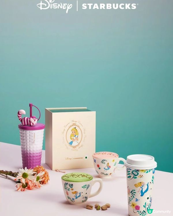 深圳StarbucksX愛麗絲夢遊仙境🩵新品週邊快閃店全攻略