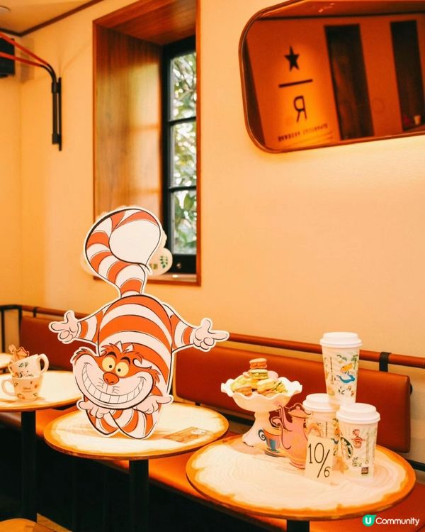 深圳StarbucksX愛麗絲夢遊仙境🩵新品週邊快閃店全攻略