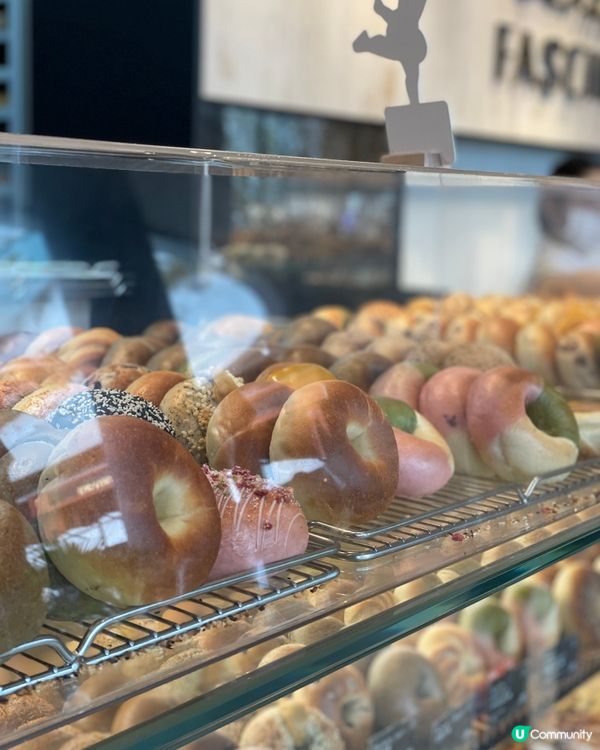 【深圳美食】人氣很高的FASCINO三色bagel