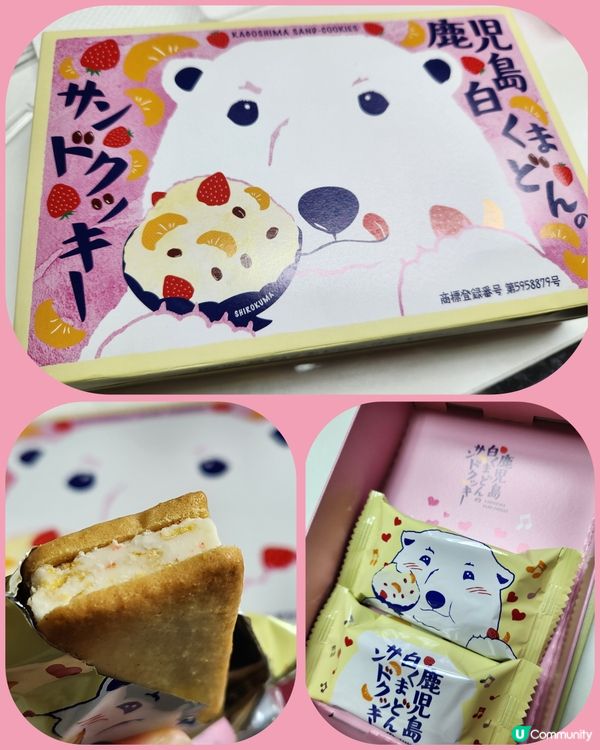 🍓🍊色彩繽紛的乾果奶油夾心餅乾🧇🐻‍❄️