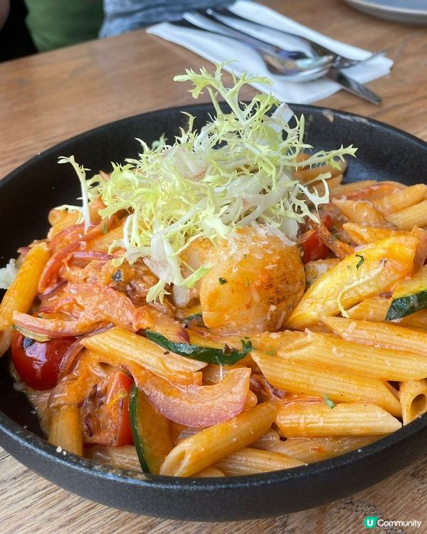 美食靚啡配靚景✨️💚木系西日餐廳