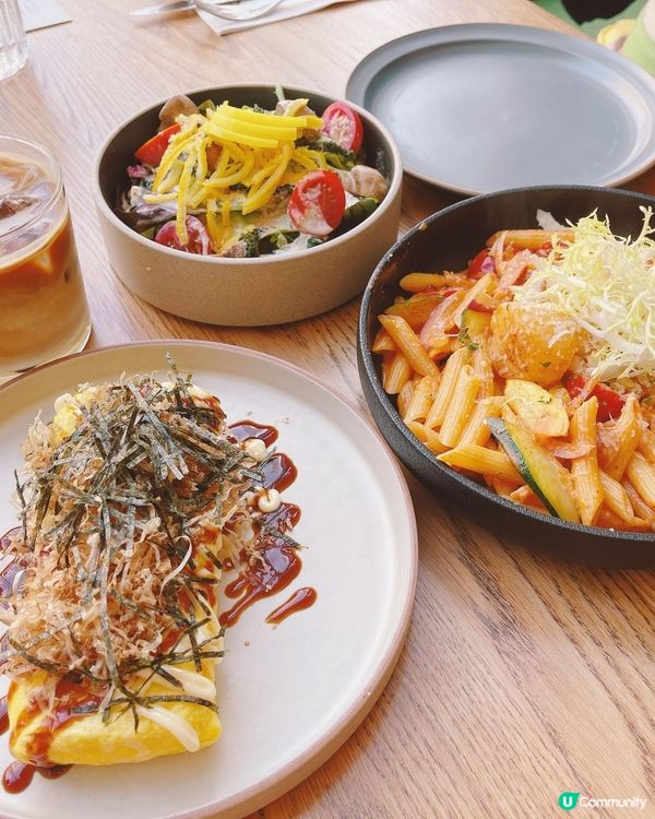 美食靚啡配靚景✨️💚木系西日餐廳