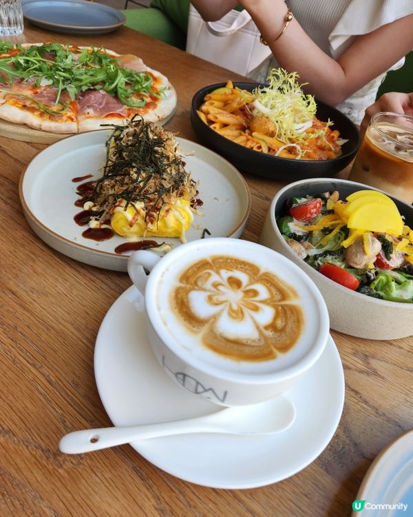 美食靚啡配靚景✨️💚木系西日餐廳