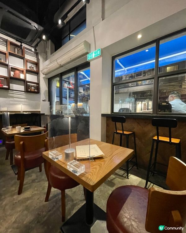 灣仔在小街中的悠閑咖啡館