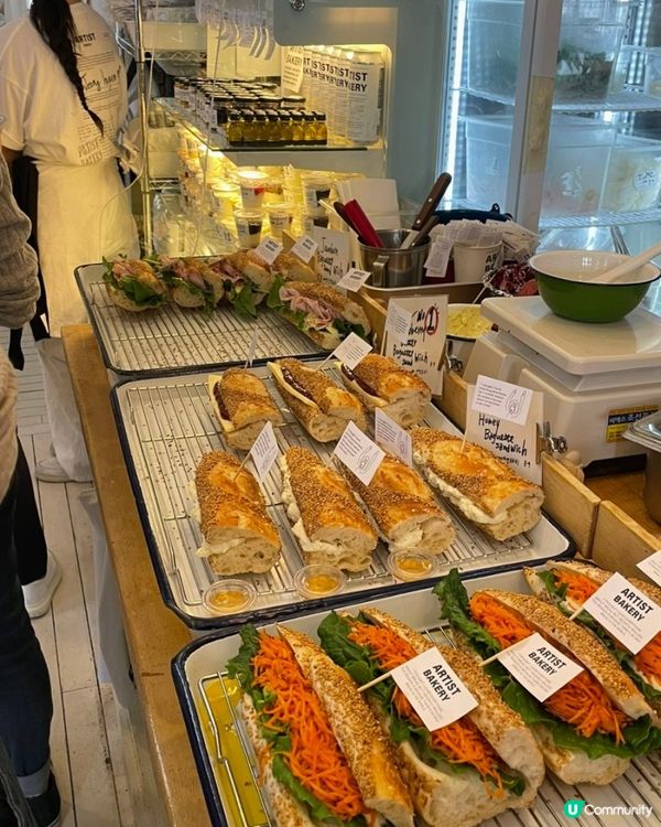 🇰🇷韓國最火最hit鹽面包Artist Bakery