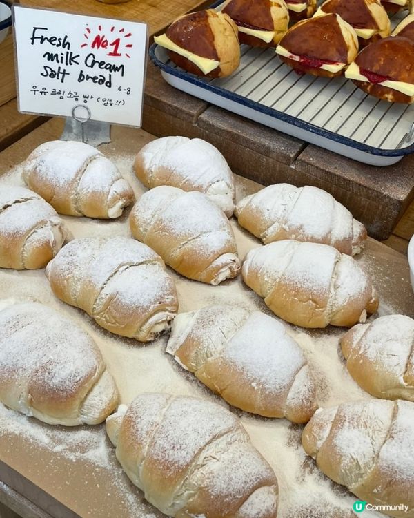 🇰🇷韓國最火最hit鹽面包Artist Bakery