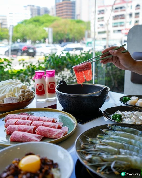 高雄市苓雅區高質松露牛奶小火鍋