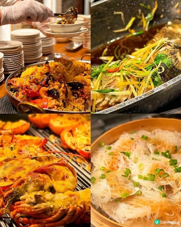 🥳 𝟔折尖沙咀酒店自助餐! 超多海鮮