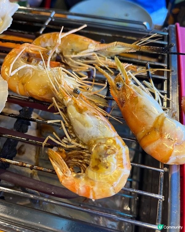 嚟呢度可以盡情食海鮮燒烤😍