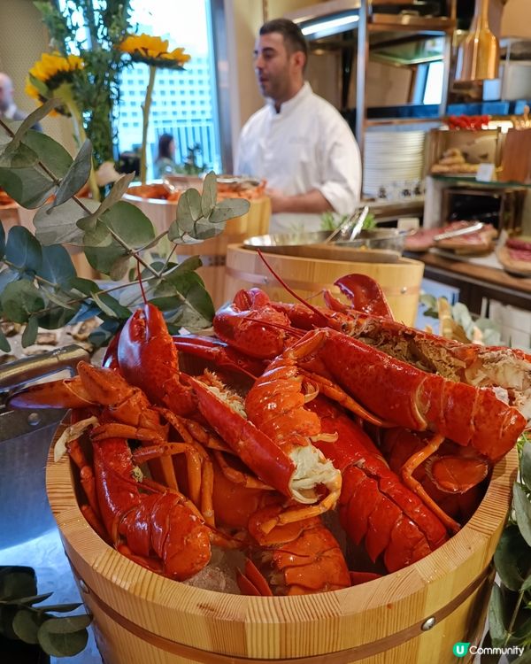 周末高質早午自助餐 無限任食生蠔龍蝦海鮮 俯瞰中環維港美景