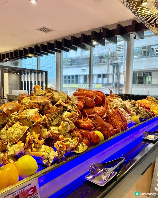 海鮮控大滿足！環球海鮮盛宴自助晚餐