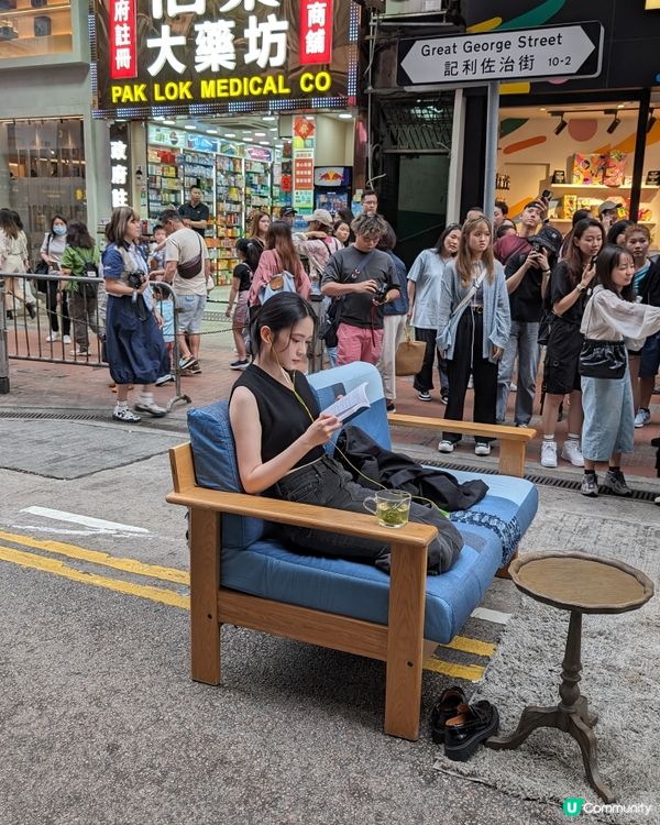 [追星]雲浩影Cloud 銅鑼灣街頭宣傳新歌ㄑ慢性分手〉