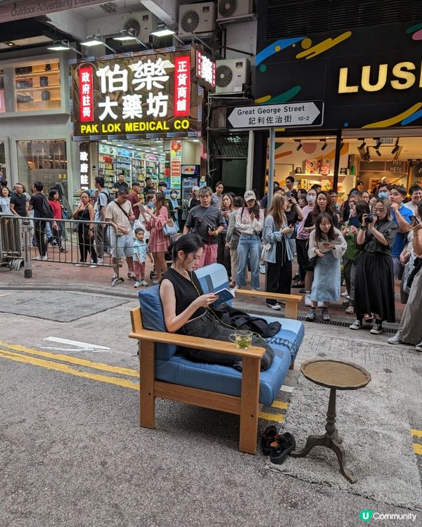 [追星]雲浩影Cloud 銅鑼灣街頭宣傳新歌ㄑ慢性分手〉