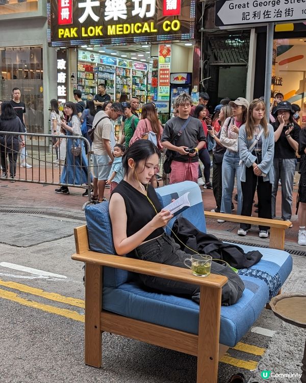 [追星]雲浩影Cloud 銅鑼灣街頭宣傳新歌ㄑ慢性分手〉