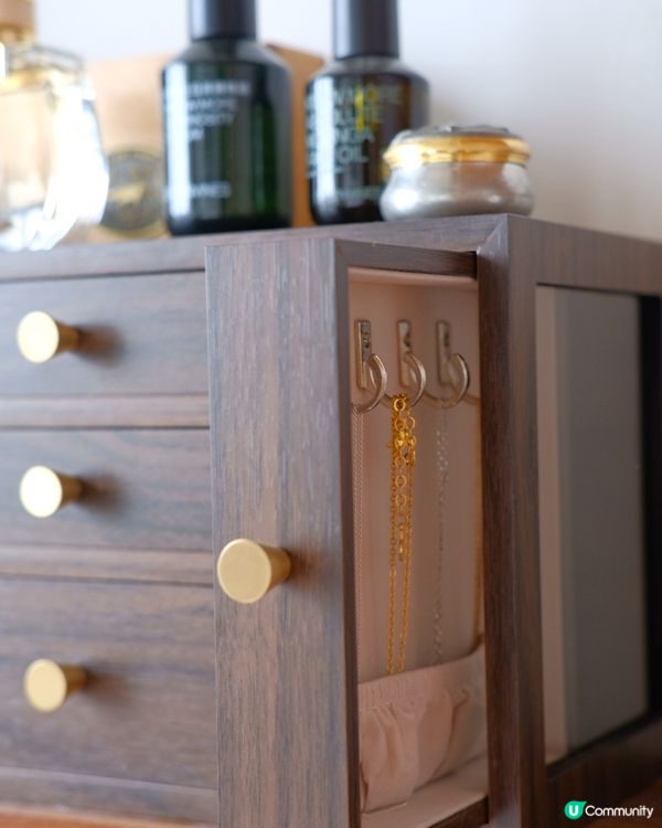 高質淘寶✨經典復古多層木製首飾盒