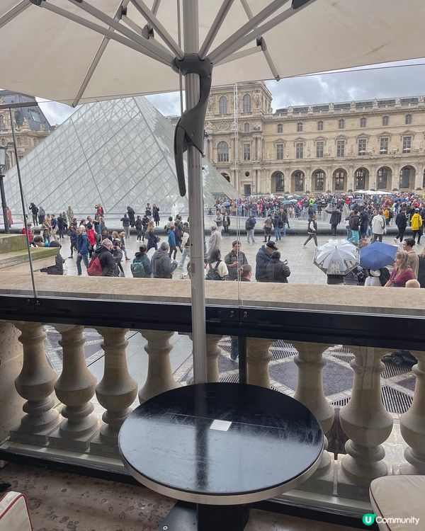 巴黎🤍羅浮宮最美網紅餐廳