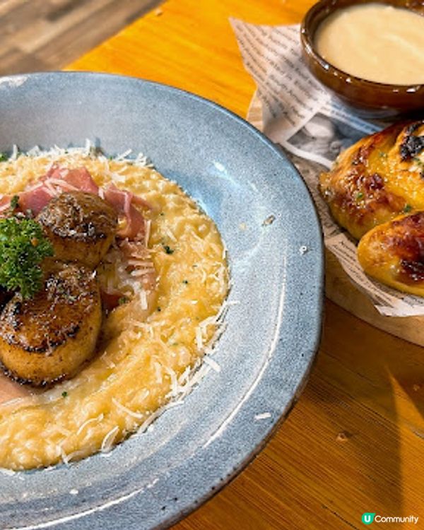 💛食物有質素，性價比超高，必試脆炸吉列蝦·紅咖喱農夫包😋👍🏻