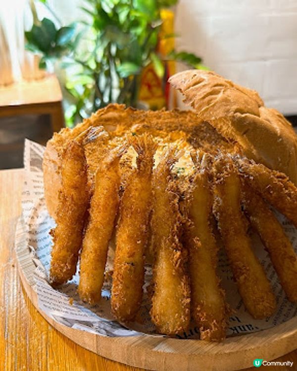 💛食物有質素，性價比超高，必試脆炸吉列蝦·紅咖喱農夫包😋👍🏻