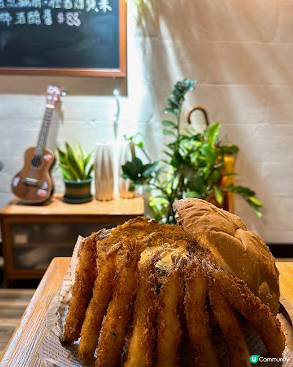 💛食物有質素，性價比超高，必試脆炸吉列蝦·紅咖喱農夫包😋👍🏻