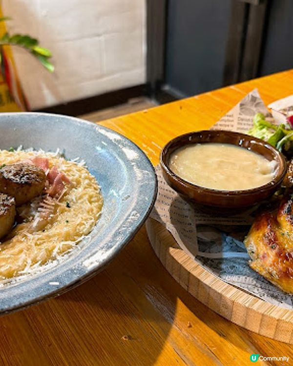 💛食物有質素，性價比超高，必試脆炸吉列蝦·紅咖喱農夫包😋👍🏻