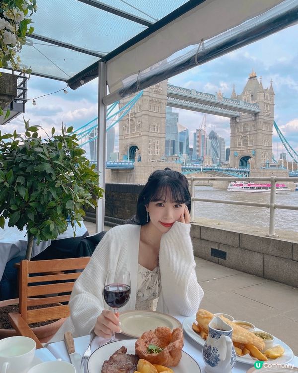 倫敦❣️Tower Bridge隱藏打卡餐廳