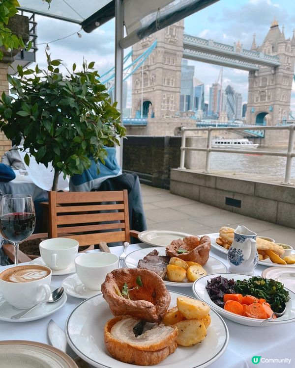 倫敦❣️Tower Bridge隱藏打卡餐廳