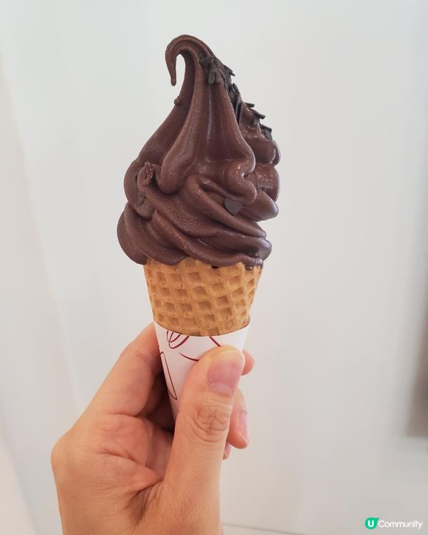 IKEA期間限定 ~ 《薄荷黑朱古力味軟雪糕》