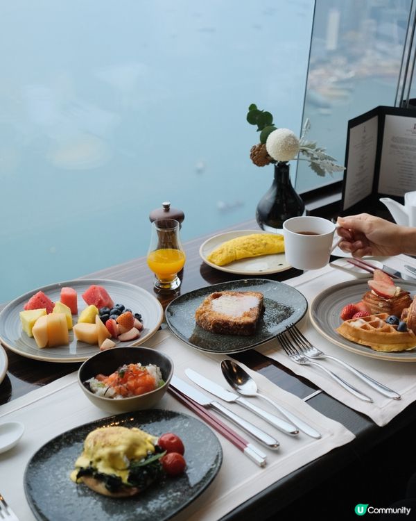 Ritz Carlton 自助早餐❤️