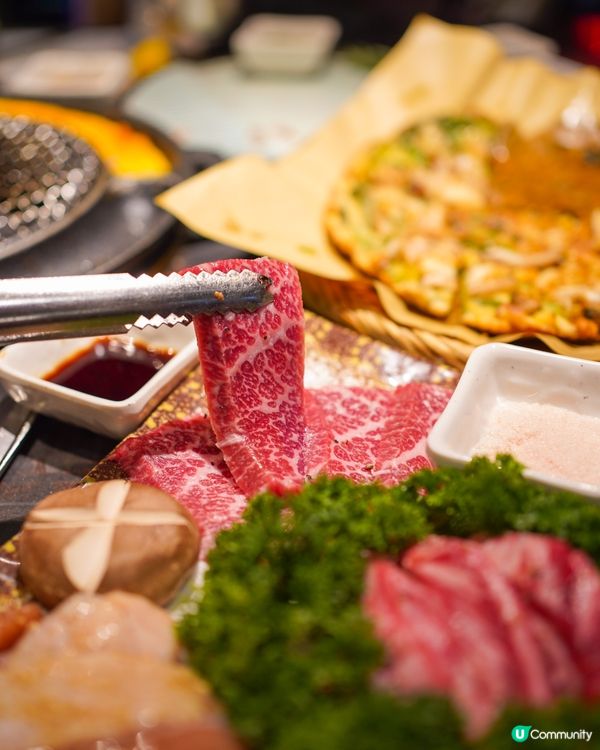 韓燒連鎖店 一級五花肉套餐性價比高