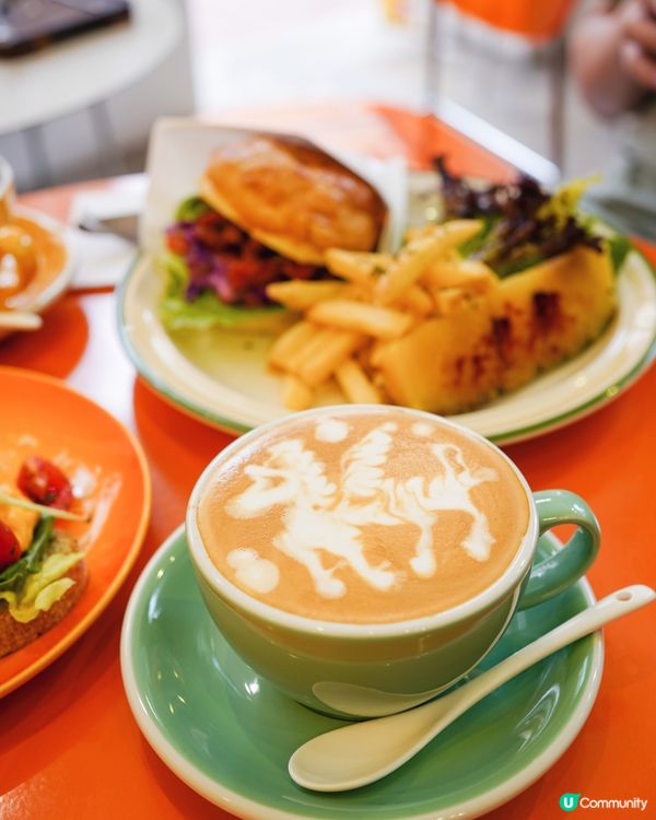 荃灣街角cafe小店 咖啡食物同樣高質