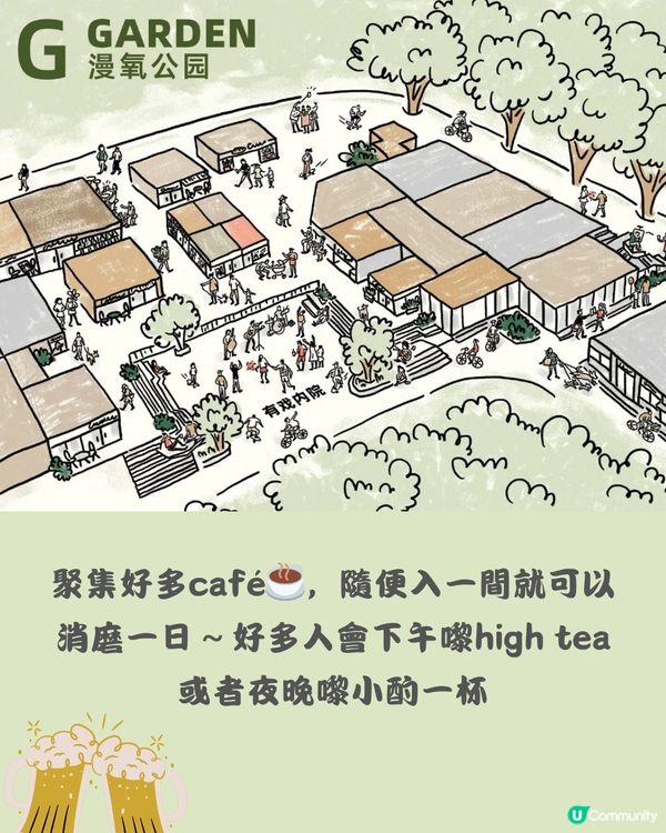 深圳 A park一個公園🌳 文青慢活遊🧺免費入場！附交通教學🚗