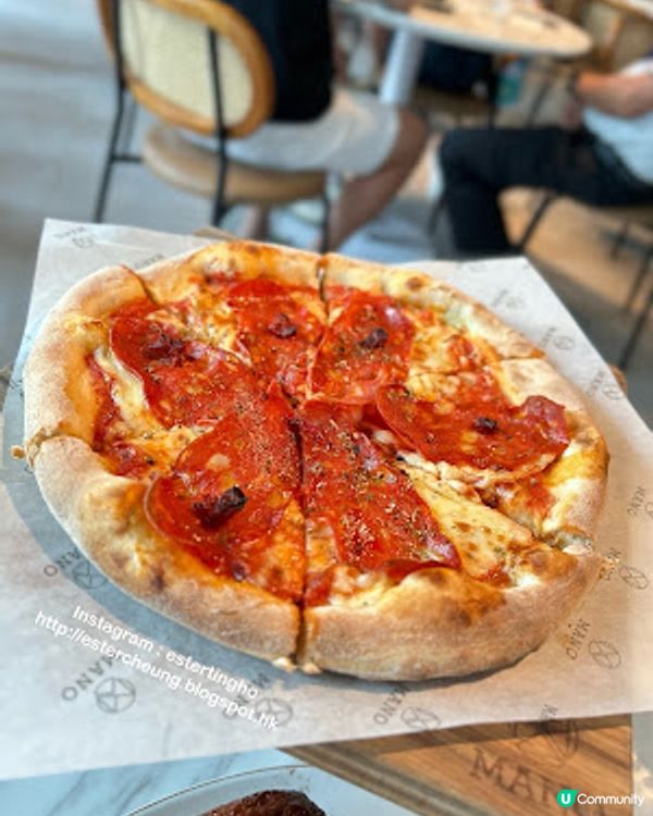 【觀塘 食記】又嚟嘆個 brunch ♥ 意式辣肉腸薄餅。葡式香辣燒雞配薯條 ♥ Flames 海濱滙