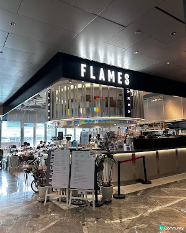 【觀塘 食記】又嚟嘆個 brunch ♥ 意式辣肉腸薄餅。葡式香辣燒雞配薯條 ♥ Flames 海濱滙