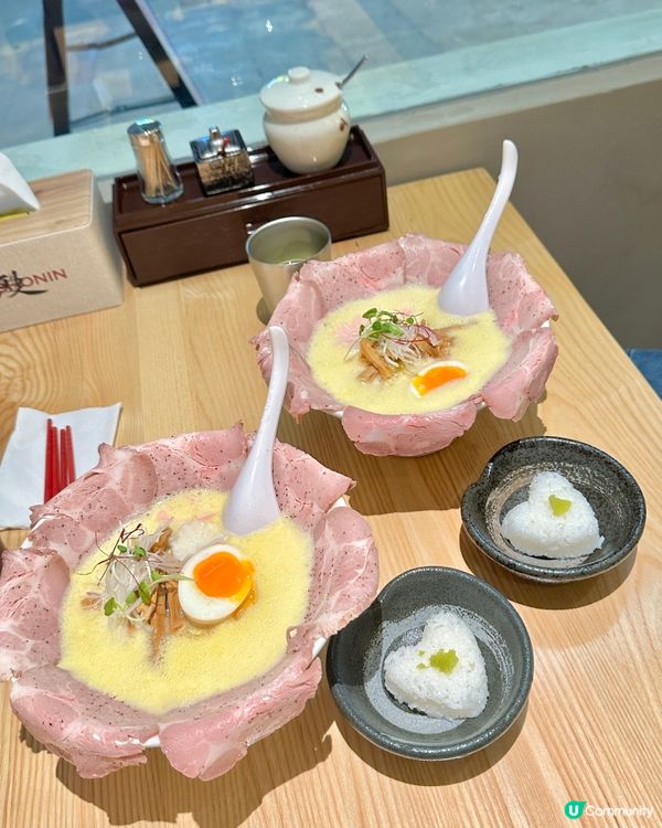 🍜深圳高質隱世小店白杜謠 期間限定櫻花拉麵🌸