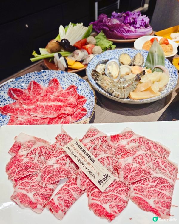 同屋企人吃大餐🥳圍爐吃到飽就最happy啦❤️這次選了位於尖...