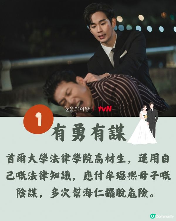 《淚之女王》熱播！金秀賢8大完美好老公特徵💕邊點最吸引你？