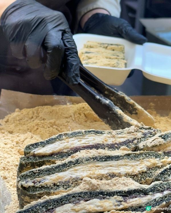 🇰🇷韓國美食釜山面包店，艾草年糕紅豆包